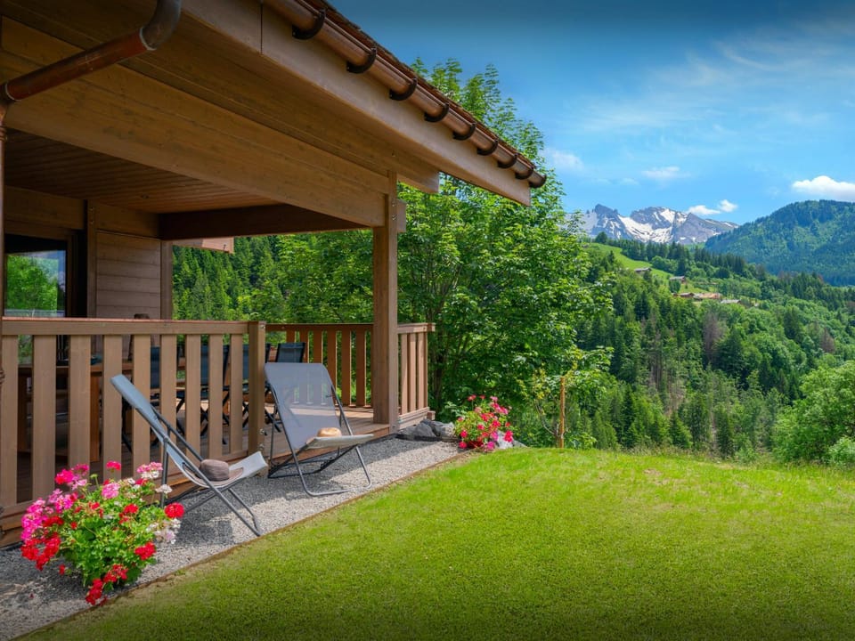 Natural landscape, Summer, Garden, View (from property/room), Mountain view