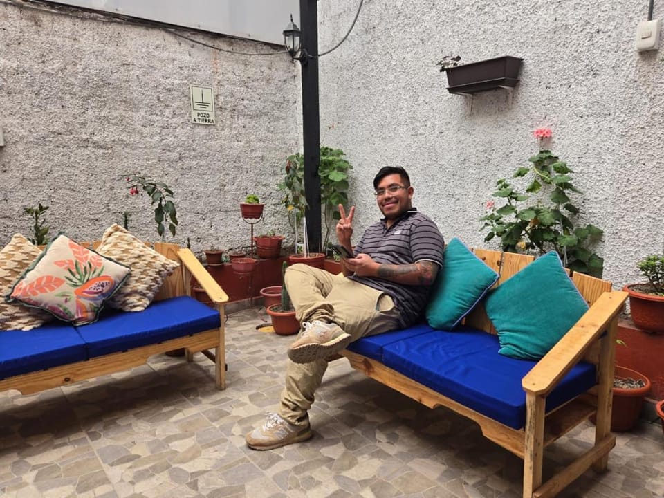 Patio, Guests, Guests, Inner courtyard view
