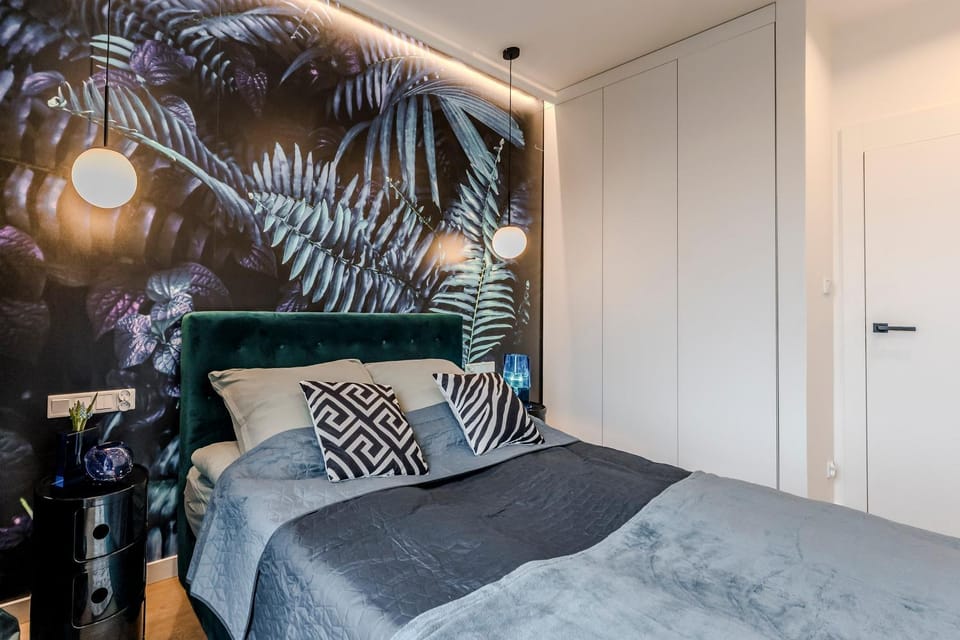Bed, Bedroom, wardrobe