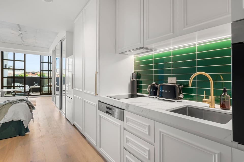 Kitchen or kitchenette, kitchen