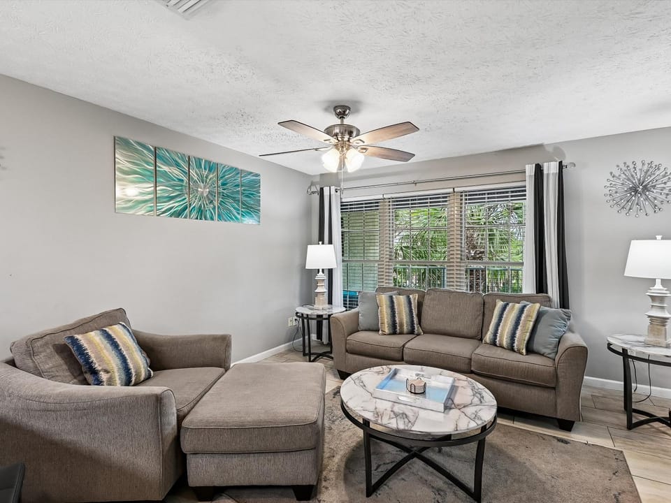 Living room, Seating area, Garden view, furniture
