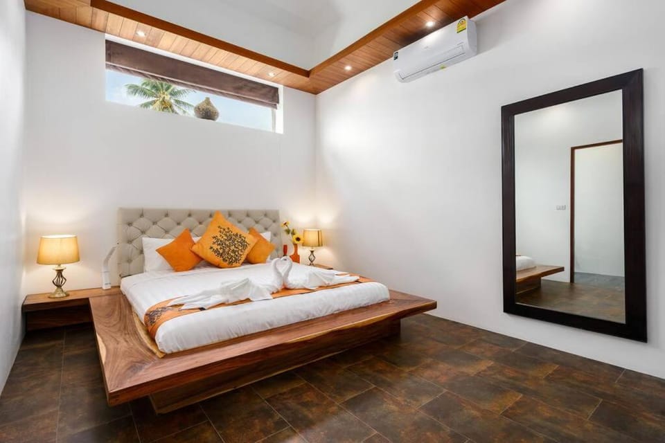 塔羅别墅-直通海滩的三卧海滨别墅 Villa in Ko Samui