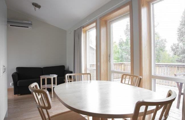 Living room, Dining area, air conditioner