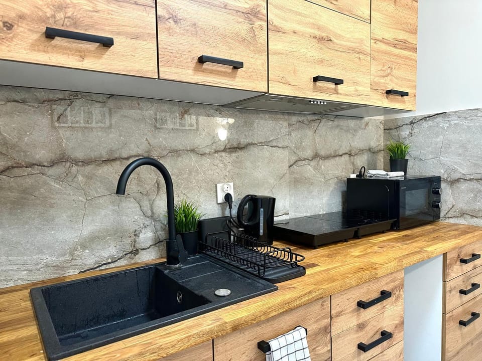 Coffee/tea facilities, Kitchen or kitchenette, minibar, stove