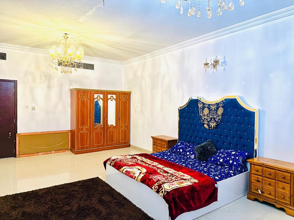 Tranquil Haven King Bed Ensuite Fully Furnished Bedroom Apartment in Ajman