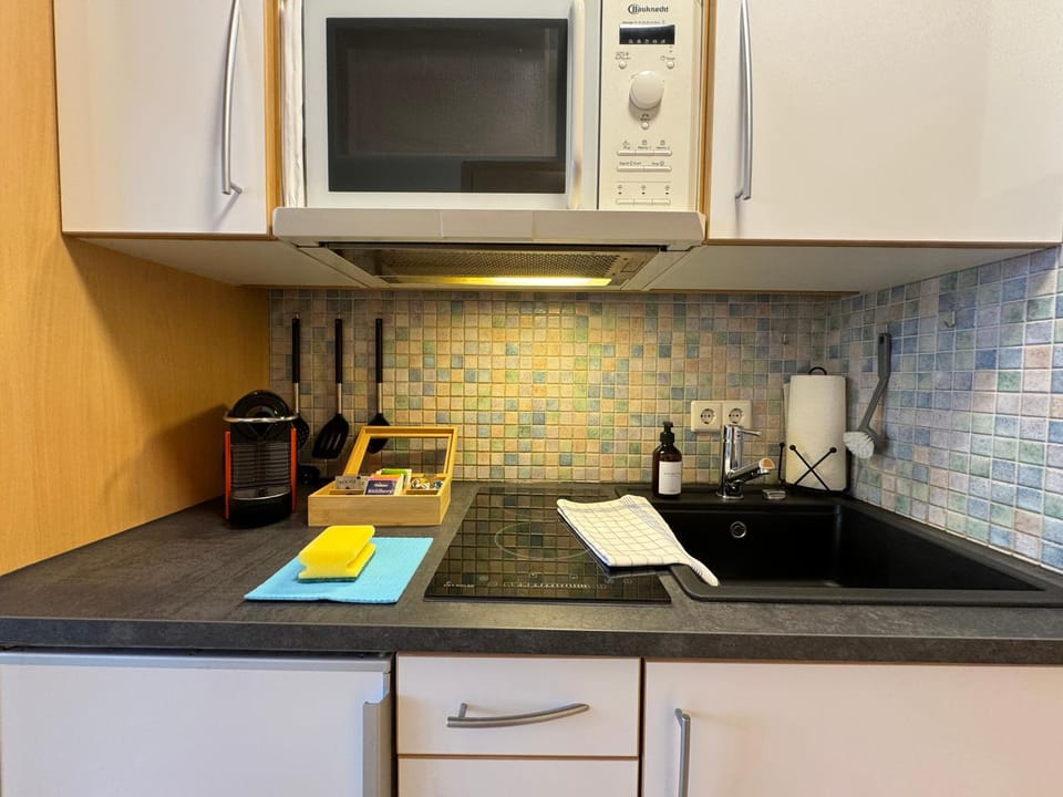 Coffee/tea facilities, Kitchen or kitchenette, minibar, stove