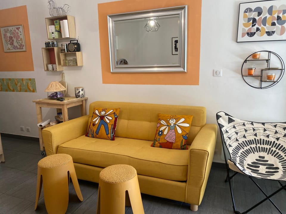 Appartement en rez-de-jardin avec terrasse Apartment in La Grande-Motte
