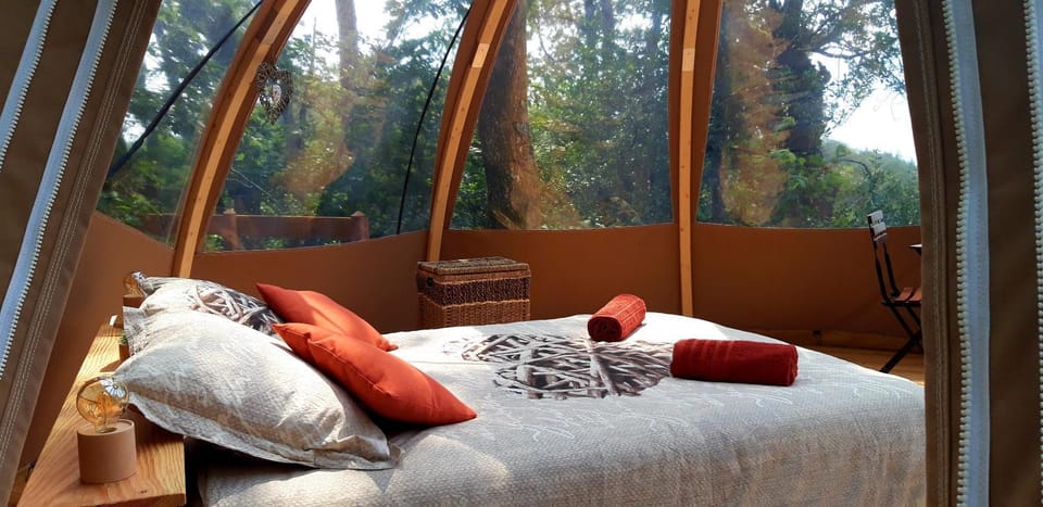 Le Mobil'Dôme à Marie Luxury tent in Occitanie