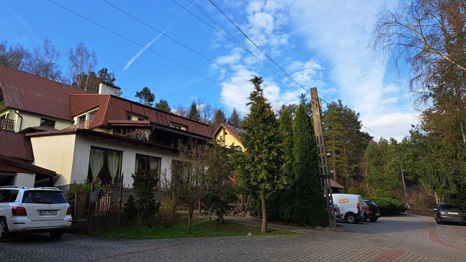 Property building, Spring, Street view