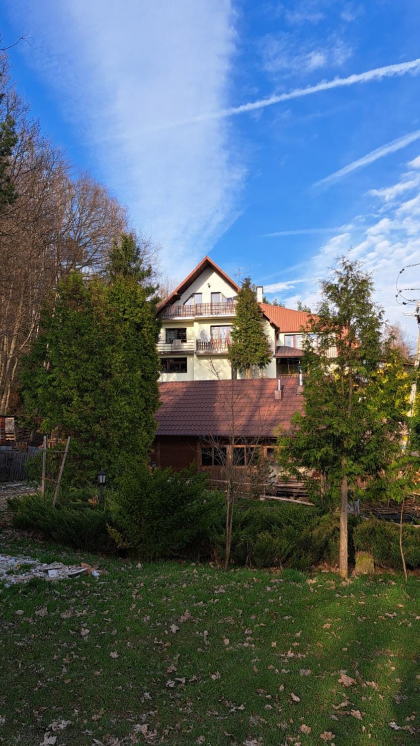 Property building, Spring, Garden view