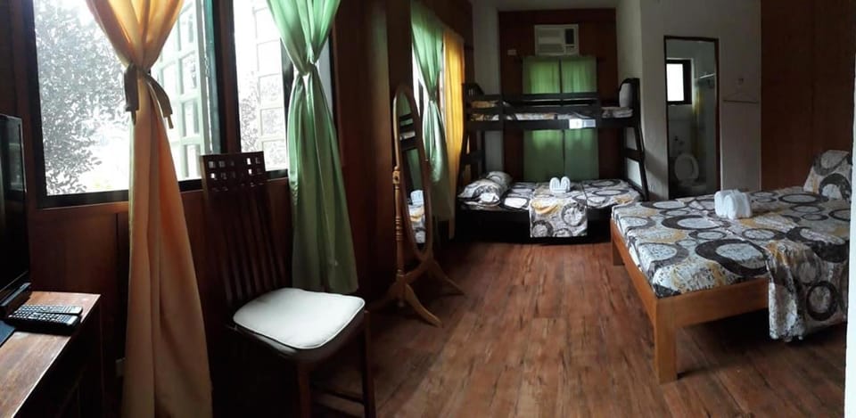 Bed, Bathroom, Bedroom, Garden view, bunk bed
