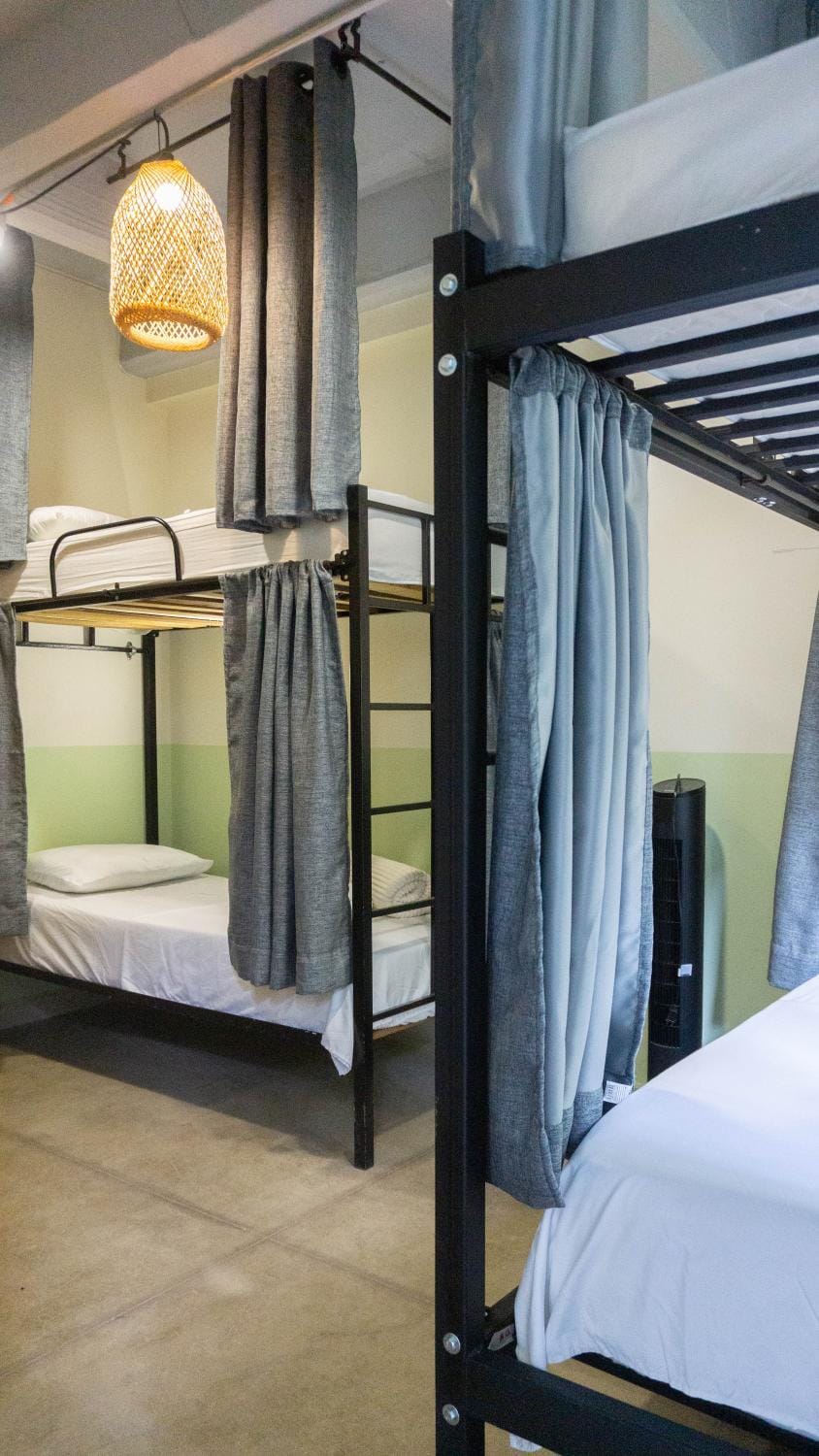 Photo of the whole room, bunk bed