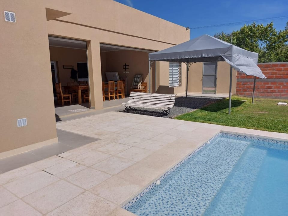 Patio, Pool view