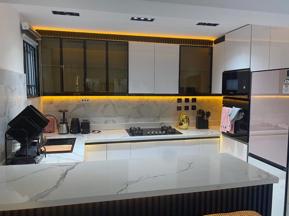 Kitchen or kitchenette, minibar, pet friendly, stove