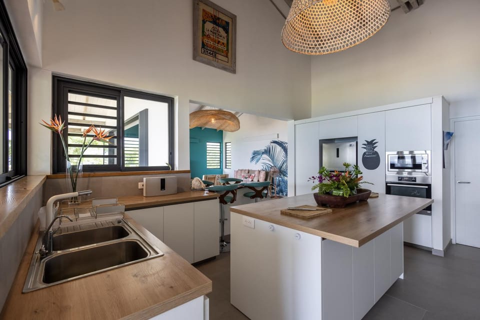 Sea view, kitchen