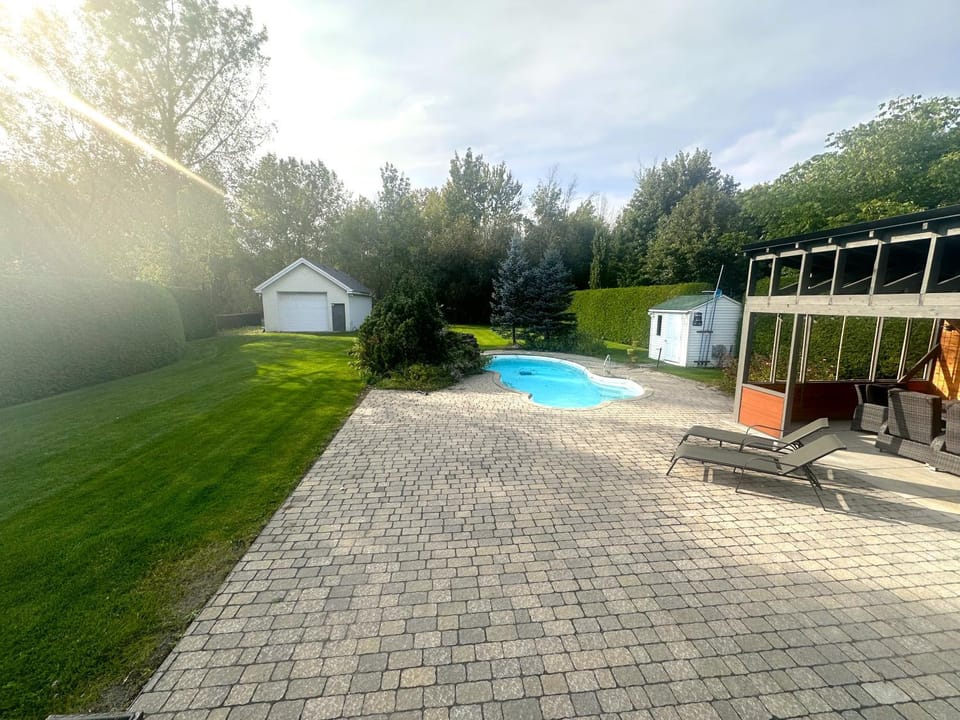 Garden, Pool view