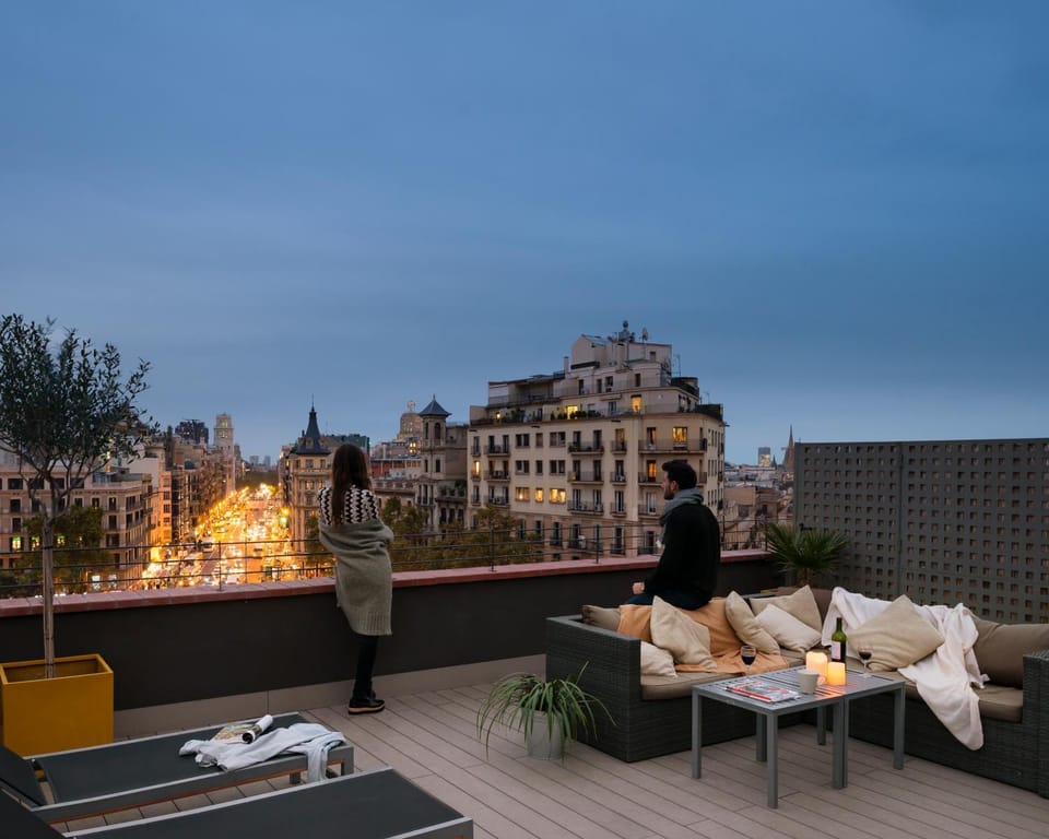 Night, Balcony/Terrace, City view