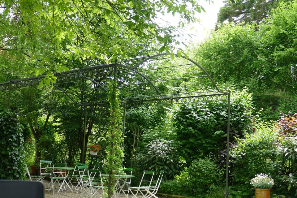 Natural landscape, Garden, Garden view