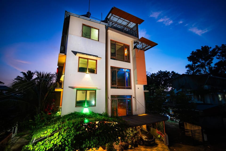 Property building, Night