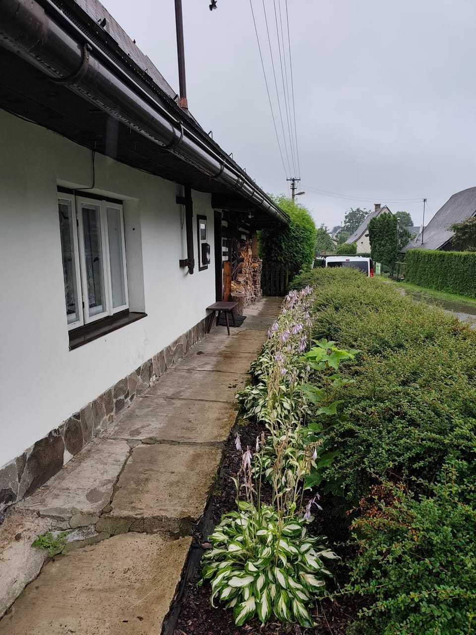 Property building, Spring, Day