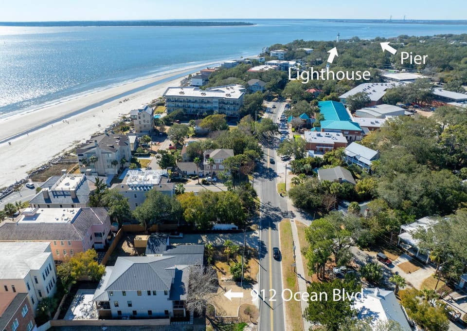 The Ship's Belle - 912 Ocean Blvd House in Saint Simons Island