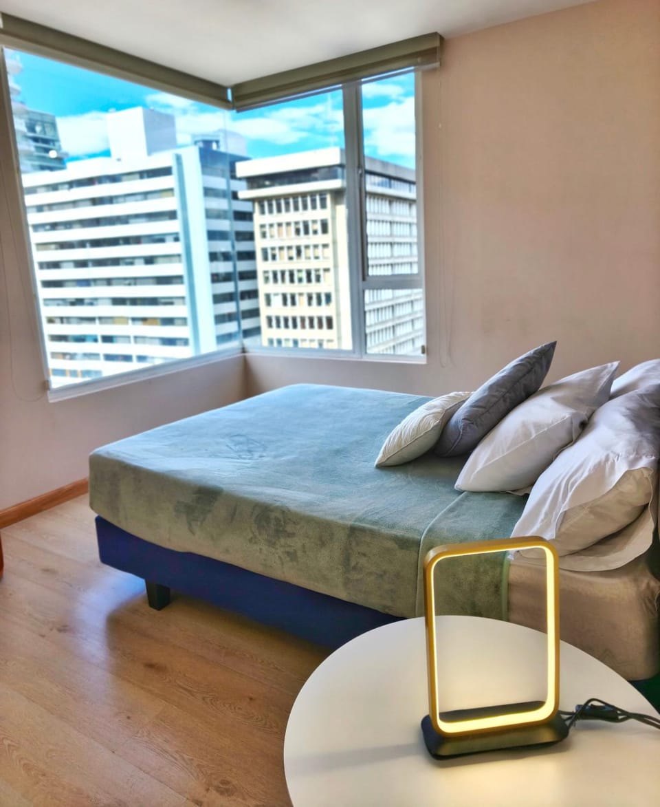 Bed, Living room, Bedroom