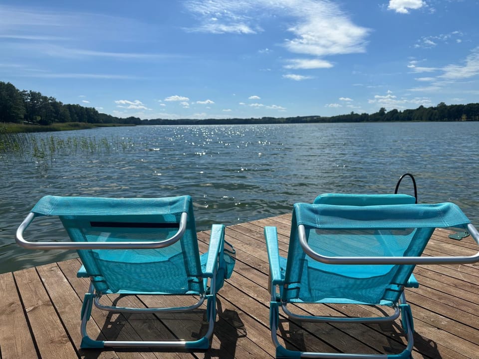 Natural landscape, Lake view, sunbed