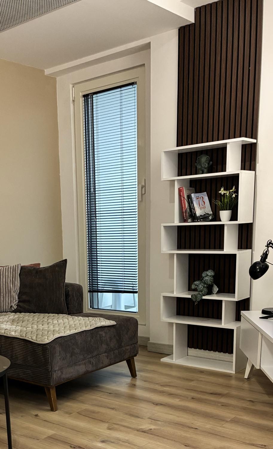 Library, Living room, Seating area