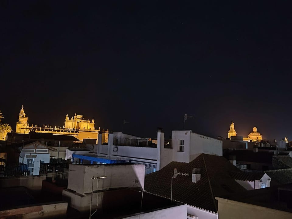 Night, City view