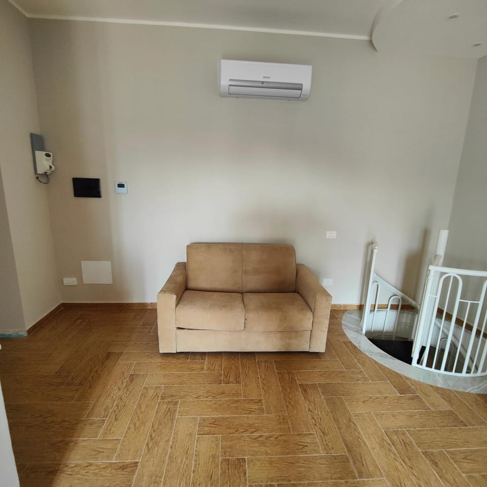 Living room, air conditioner