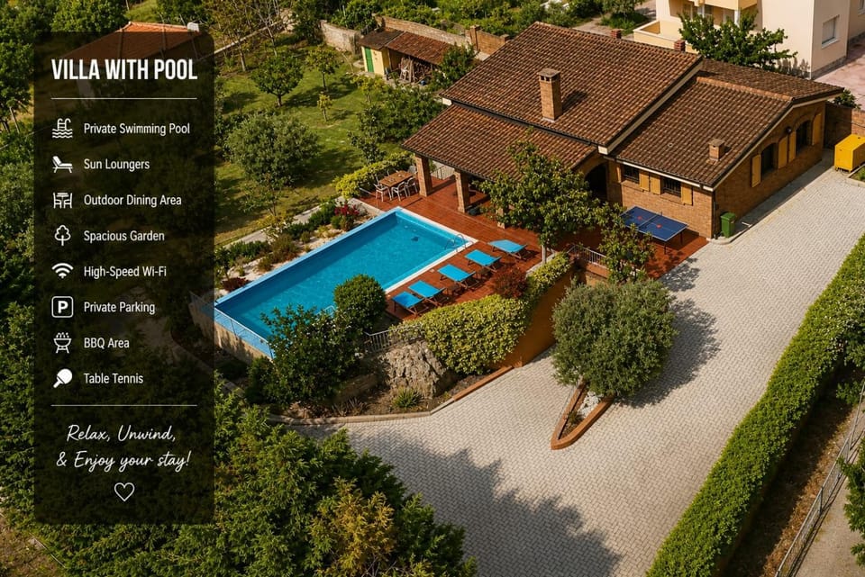 Villa Pool & Sun Durrës Villa in Tirana County, Albania