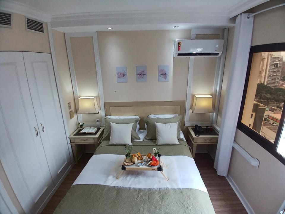 2905 Flat Completo em Hotel 4 estrelas no Jardins! Com piscina, Jacuzzi, Sauna e academia! Apartment in Sao Paulo City