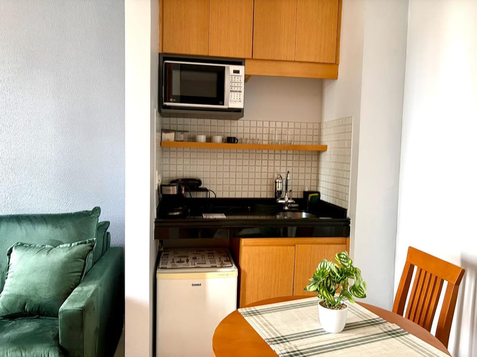 Flat confortável com recepção 24h e vaga de garagem Apartment in Sao Paulo City