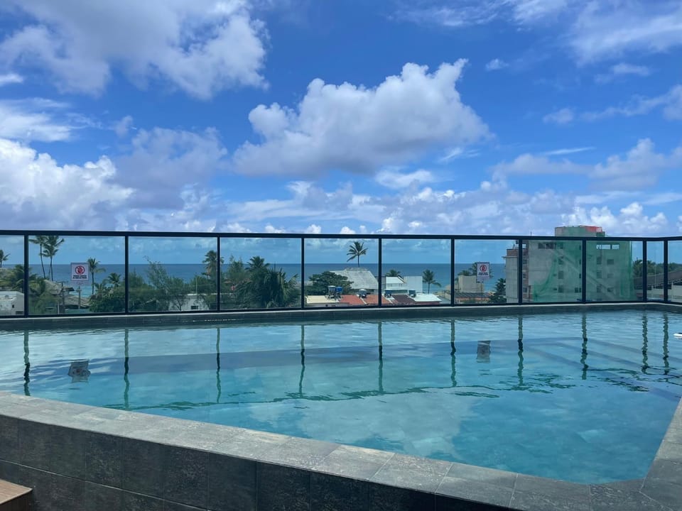 Day, Natural landscape, View (from property/room), Balcony/Terrace, Pool view, Swimming pool