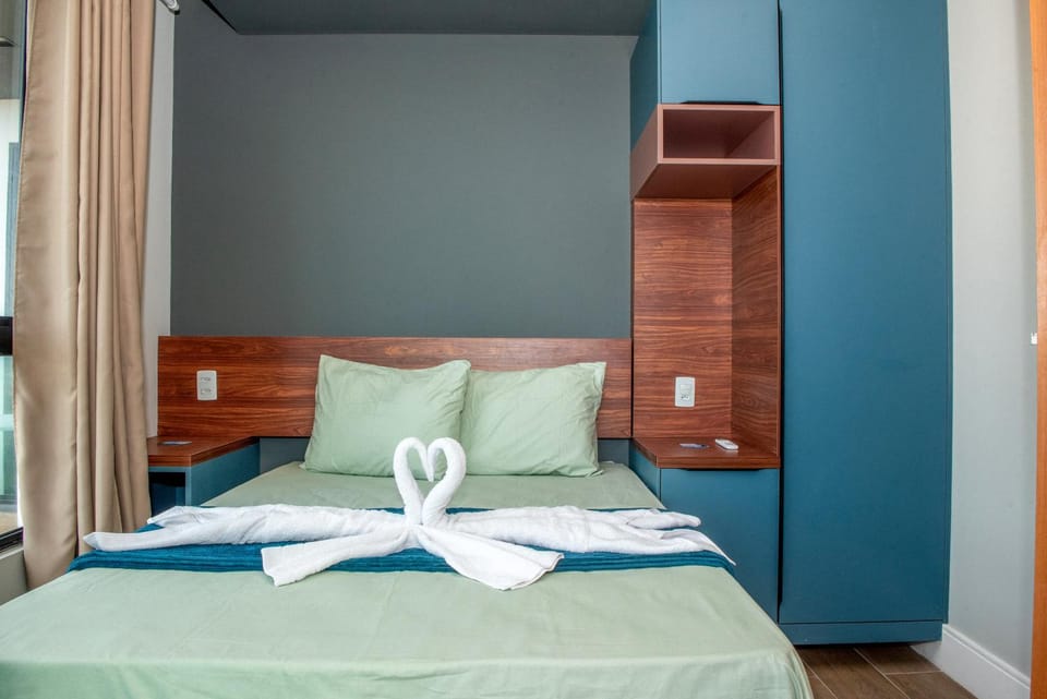 Bed, Photo of the whole room, Bedroom, towels, wardrobe