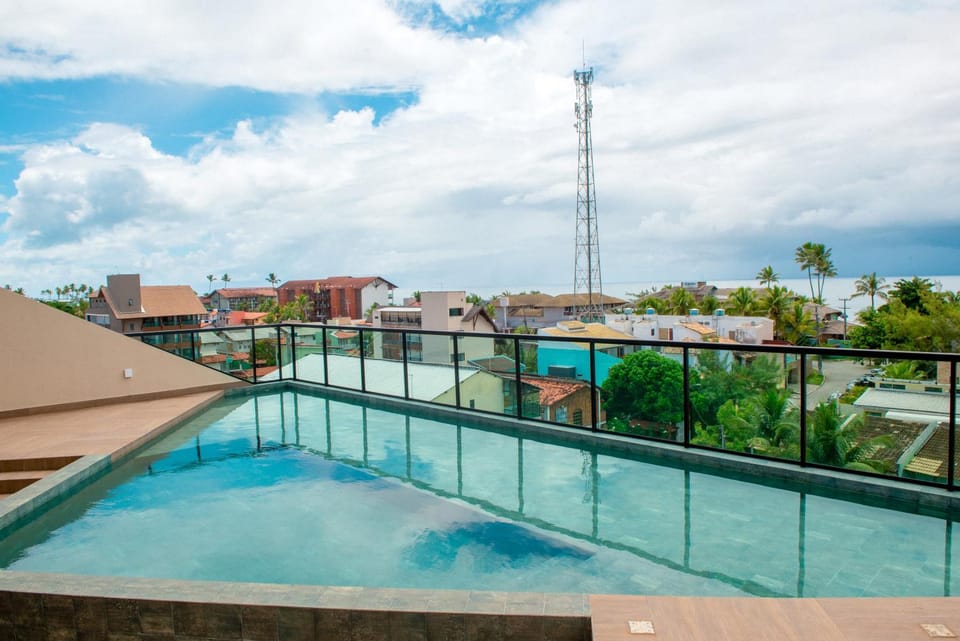 Day, View (from property/room), Balcony/Terrace, Pool view, Swimming pool
