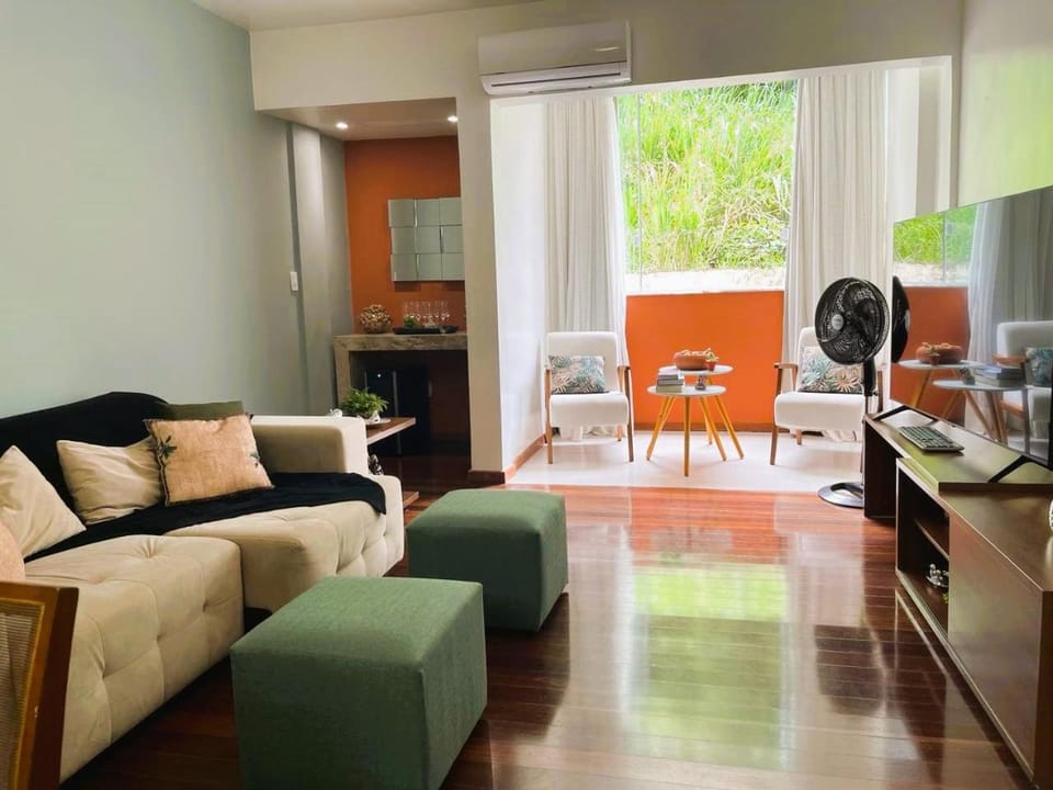 Living room, Seating area, fireplace, air conditioner