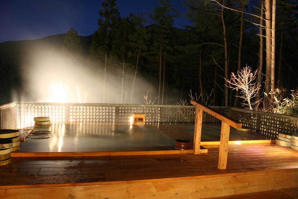 Night, Hot Spring Bath, Open Air Bath