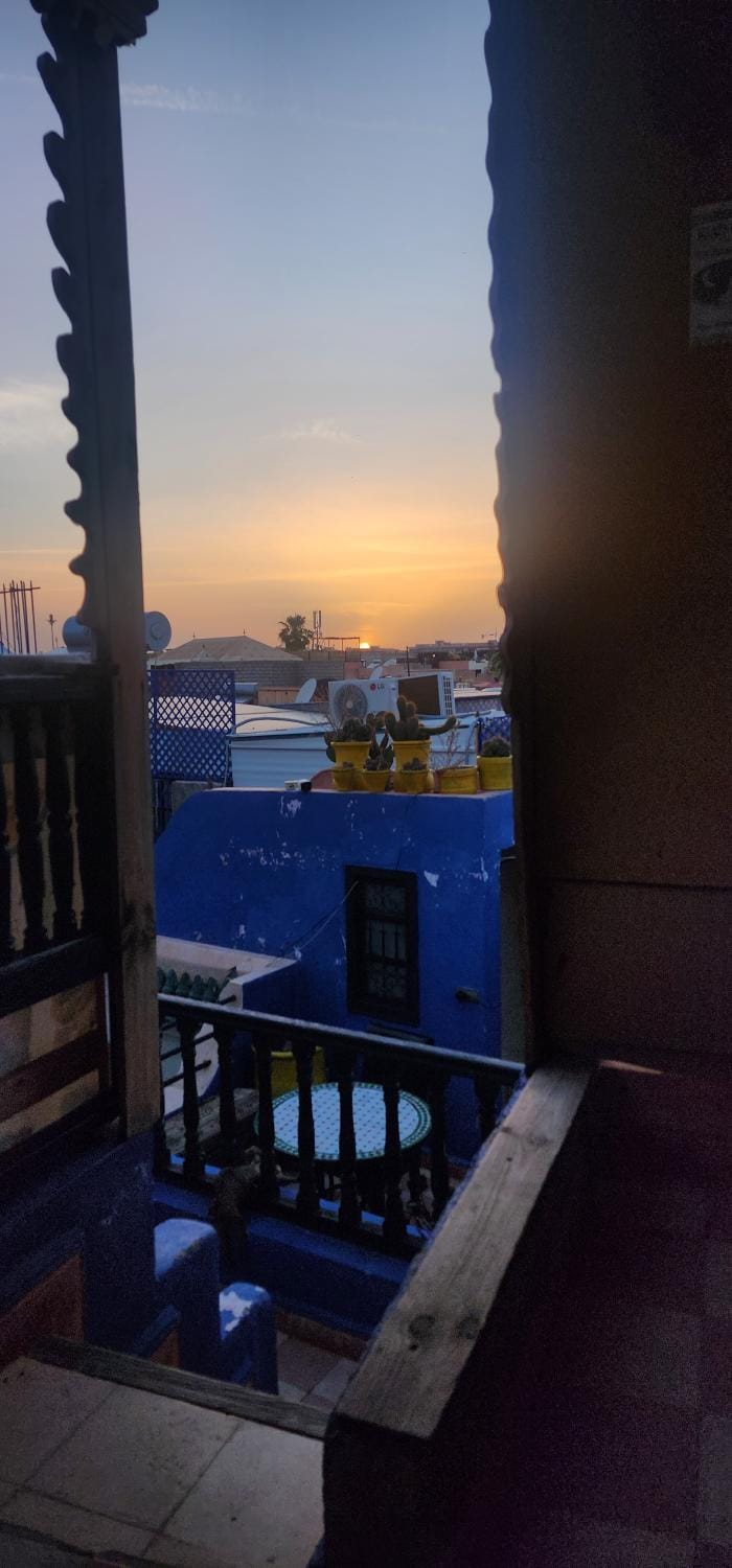 View (from property/room), Seating area, Sunset