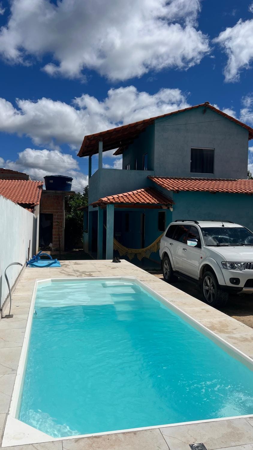 Casa Azul do Capão House in State of Bahia
