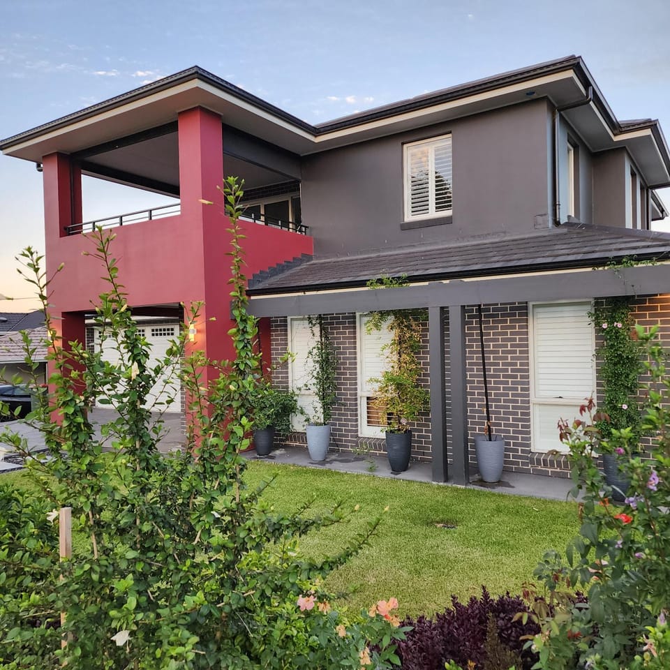 Property building, Garden view
