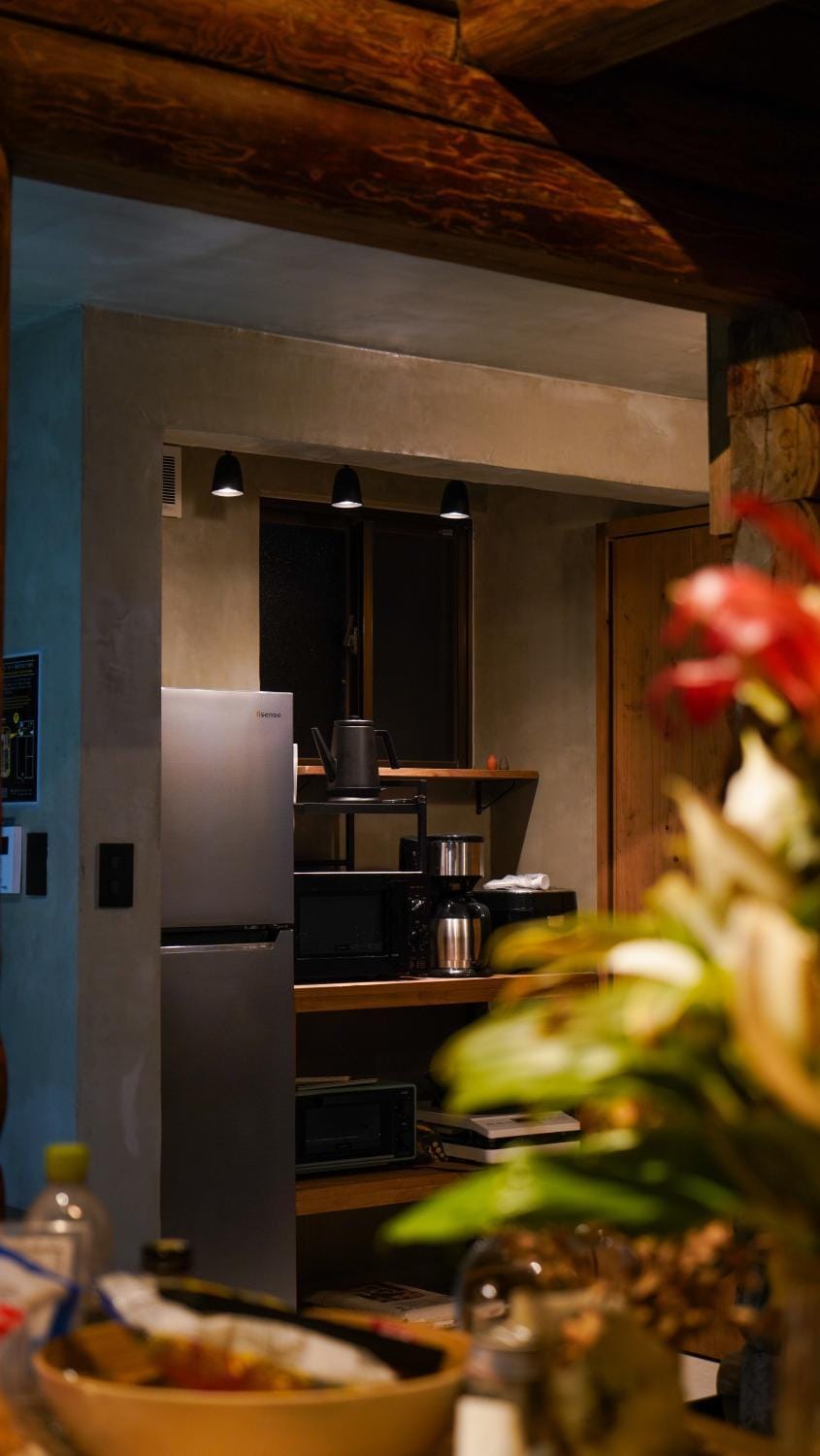 Coffee/tea facilities, Kitchen or kitchenette, microwave, oven