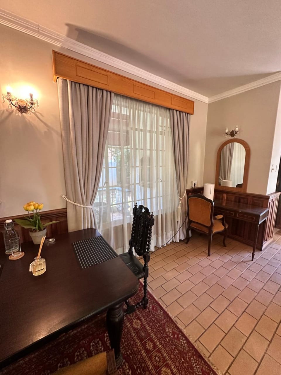 Dining area