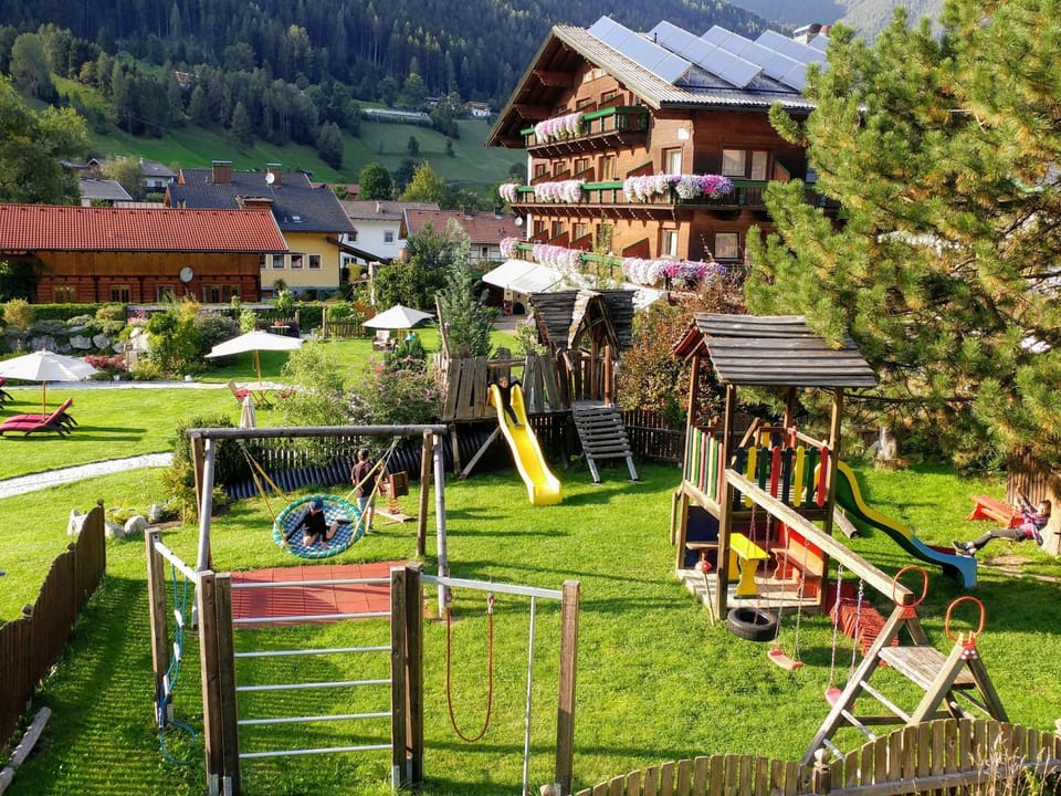 Spring, Summer, Children play ground, Garden, Autumn, Family