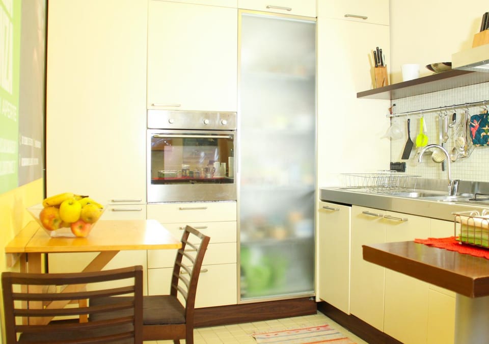 Kitchen or kitchenette, kitchen