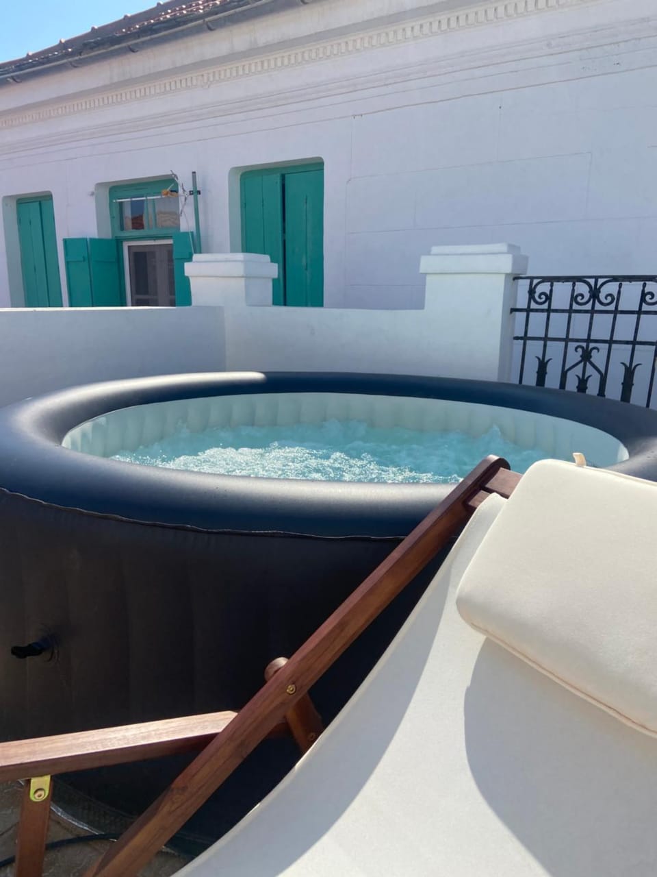 Hot Tub, sunbed