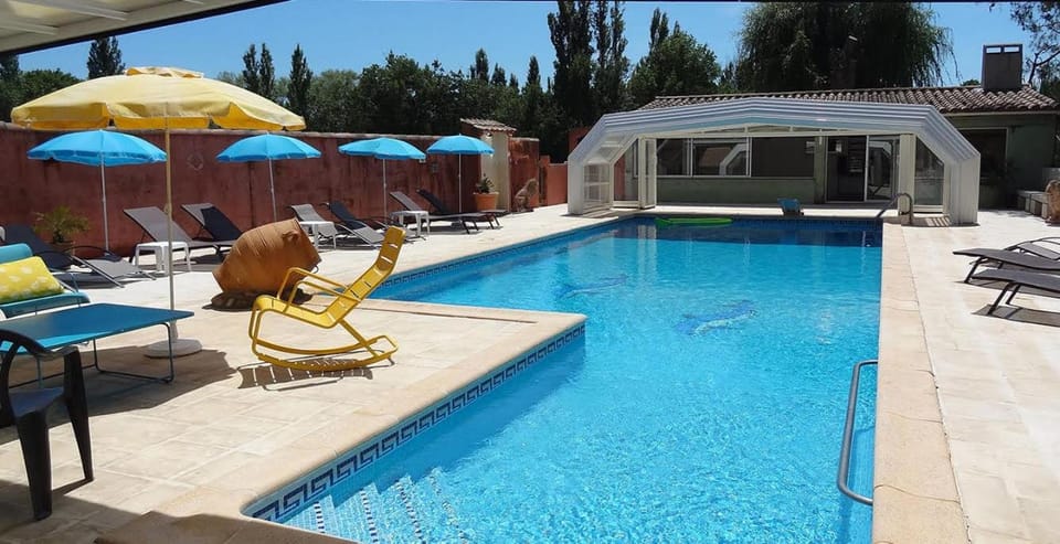 Swimming pool, Open Air Bath, sunbed
