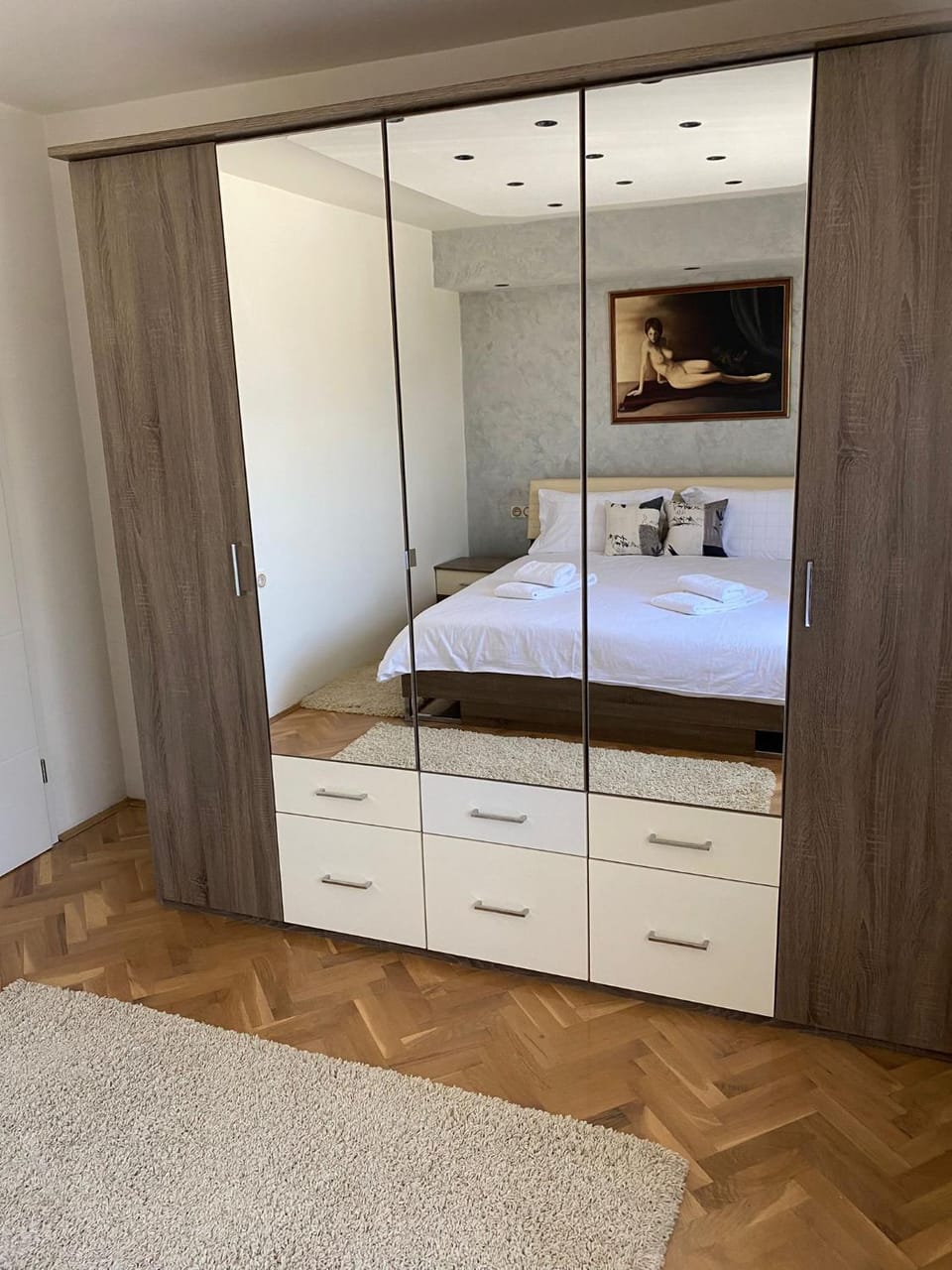 Bed, Bedroom, wardrobe
