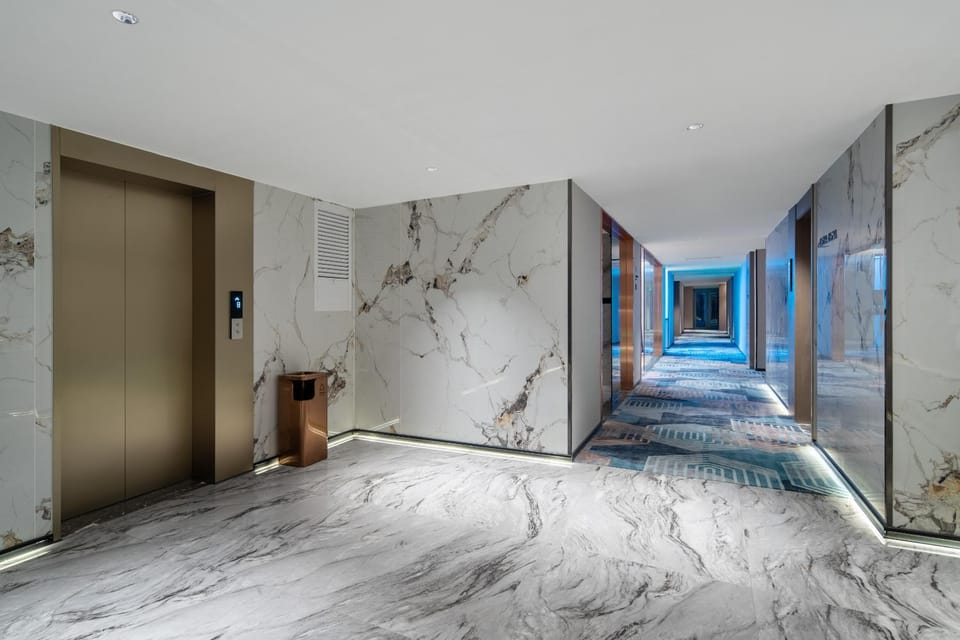 Property building, elevator