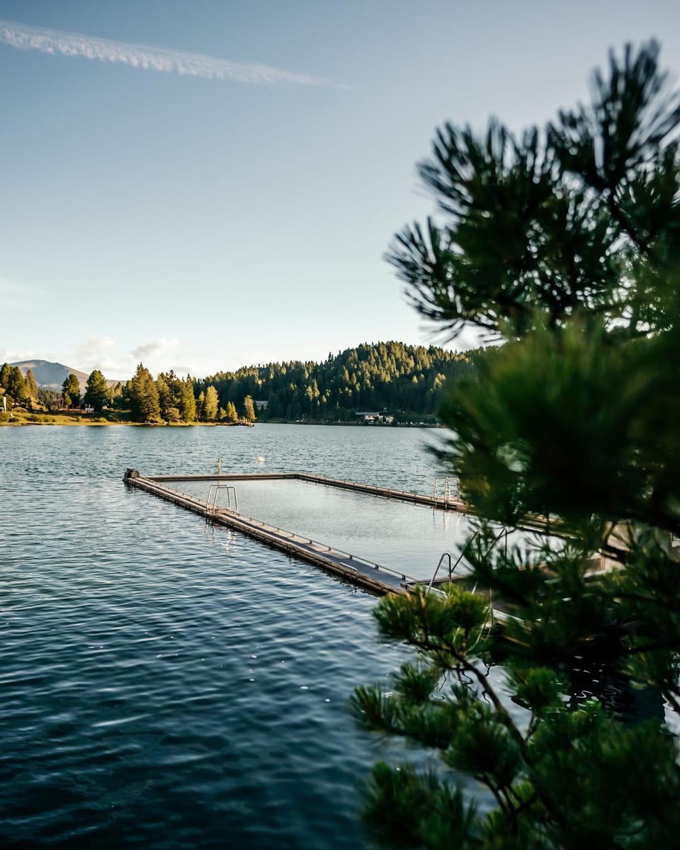 Spring, Natural landscape, Summer, Lake view, Mountain view, Swimming pool, Open Air Bath